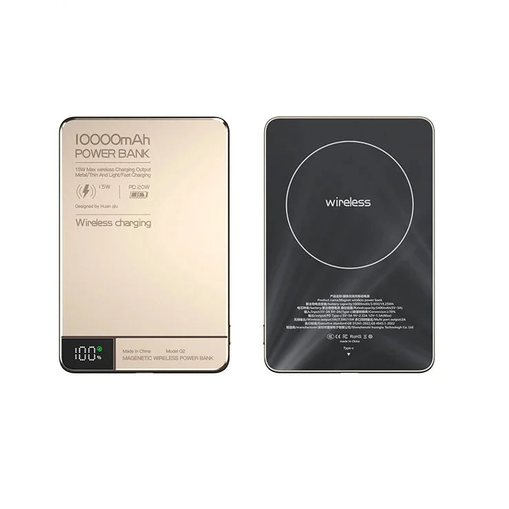 10000Mah Magnetic Wireless Power Bank PD 20W Fast Charging Portable External Battery for Magsafe for Iphone Android Samsung