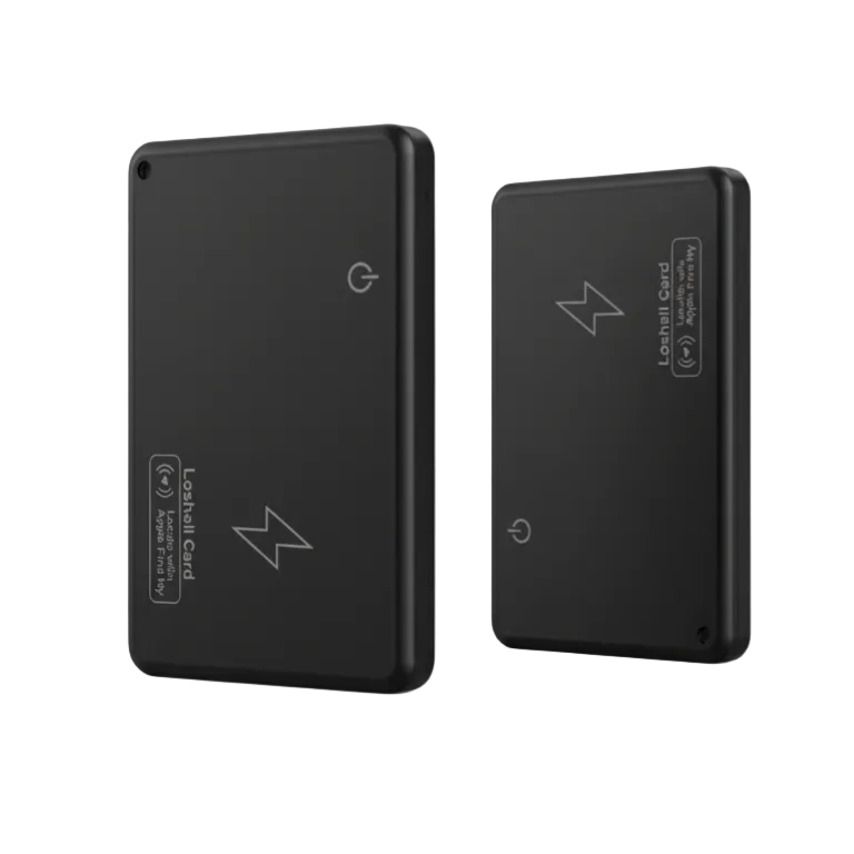 Wallet Location Tracker Card Waterproof GPS Locator Compatible With Apple Find My